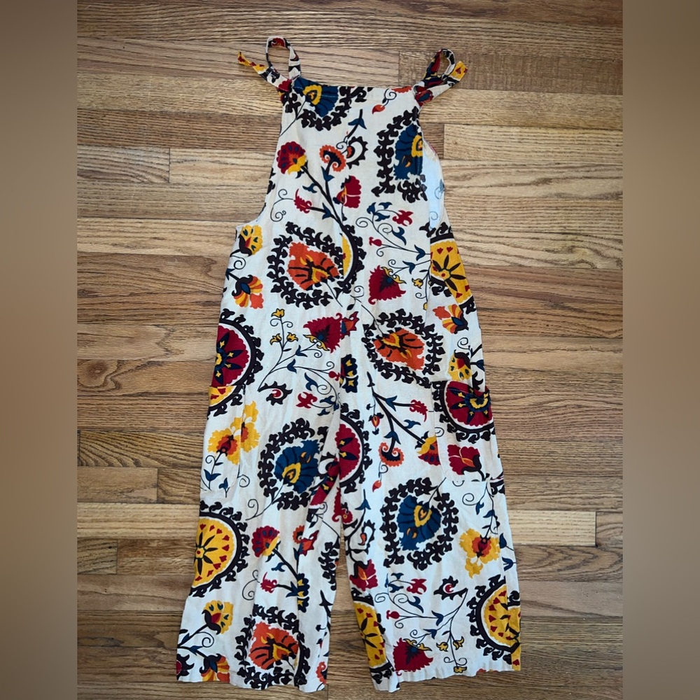 Floral Print Jumpsuit